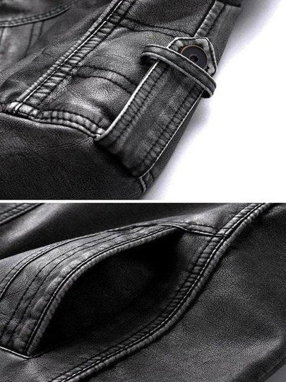 Biker Leather Jacket for Men