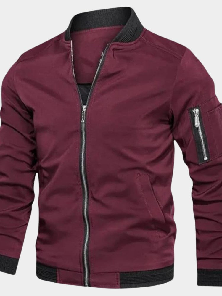 Classic Bomber Jacket for Men