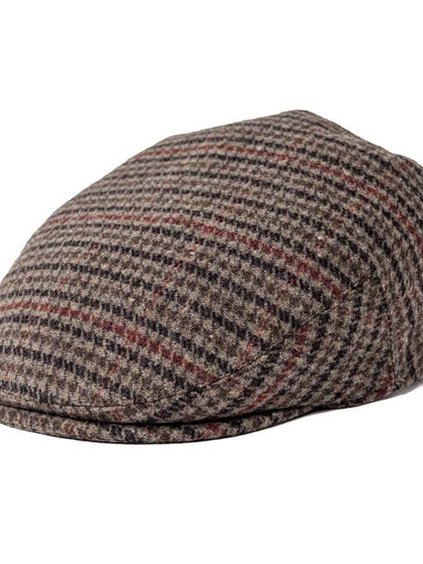 Classic Wool Flat Cap for Men