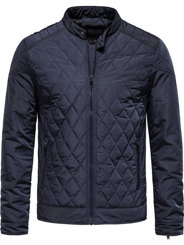 Plaid Winter Jacket for Men