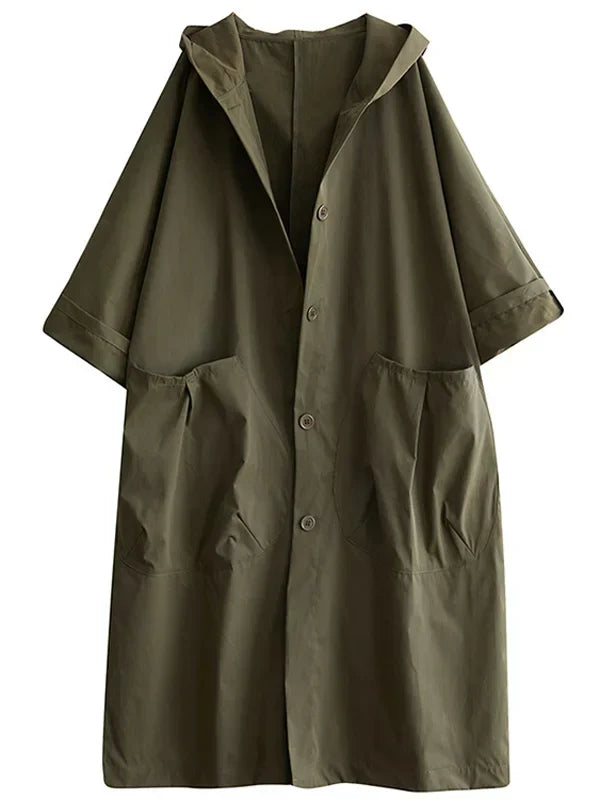 Long Trench Coat for Women