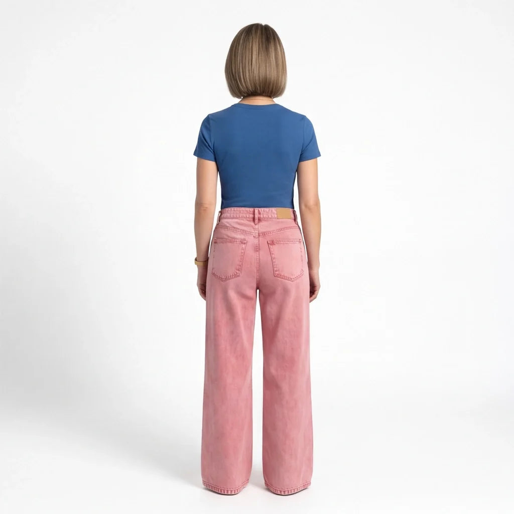 Classic Straight Leg Jeans for Women
