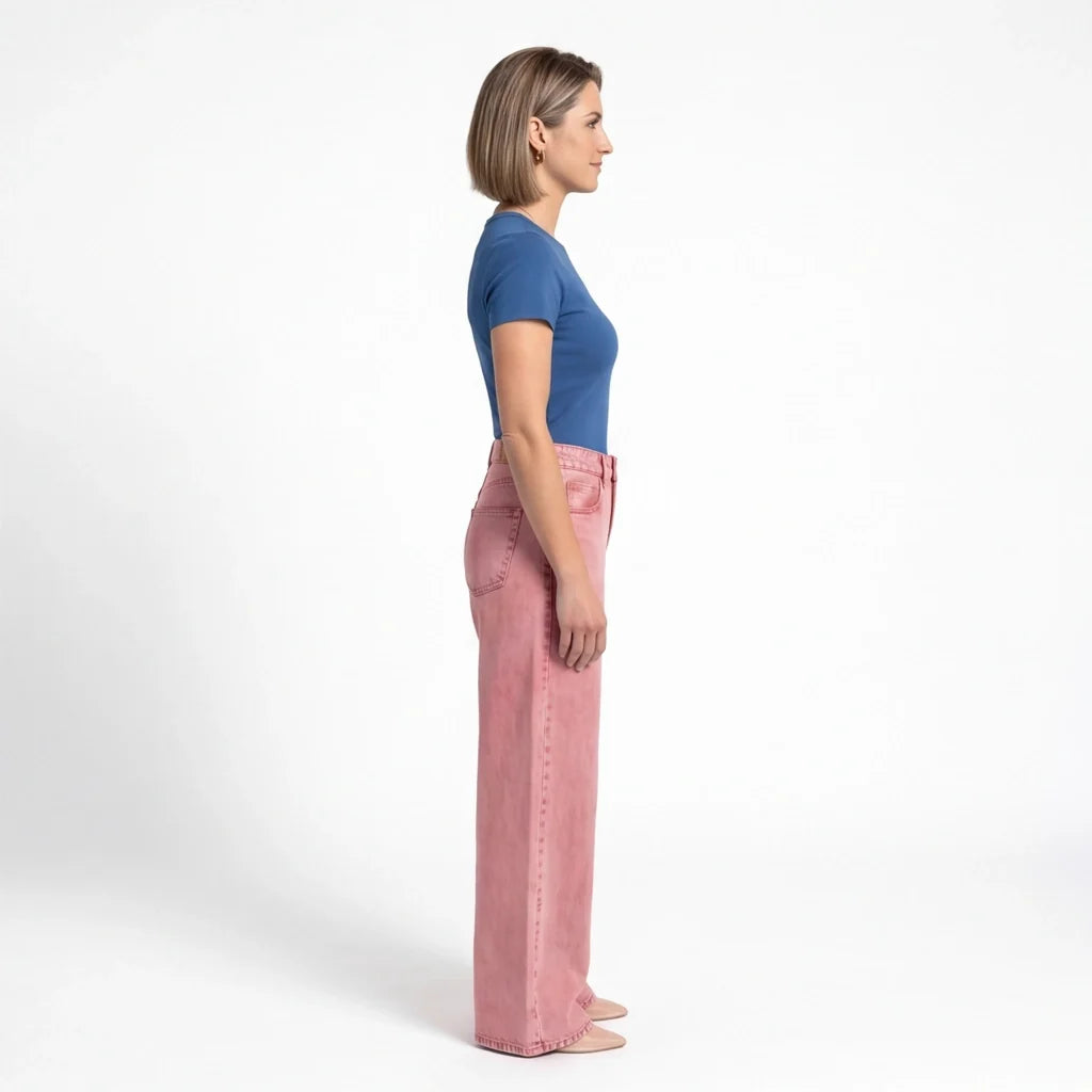 Classic Straight Leg Jeans for Women