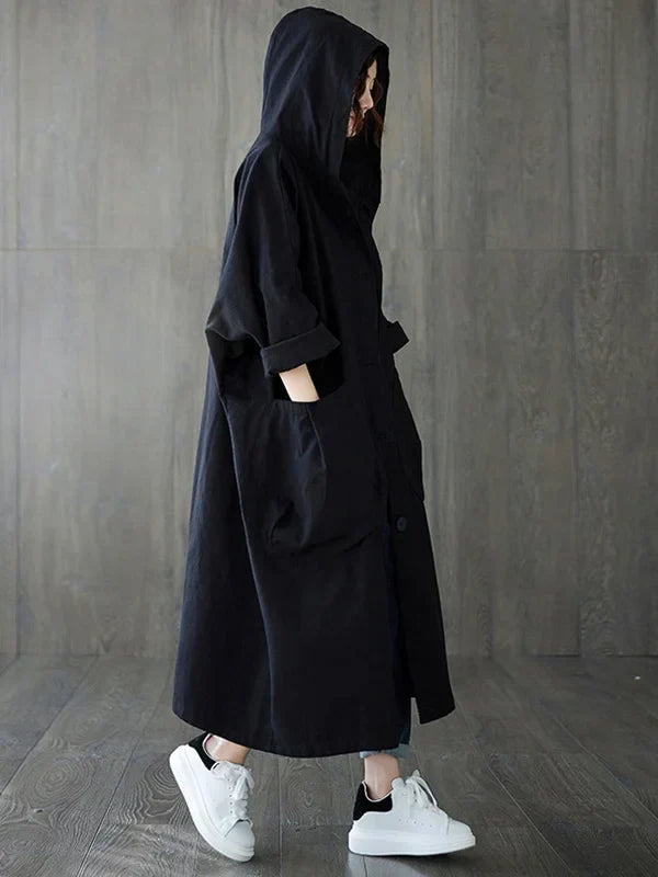 Long Trench Coat for Women