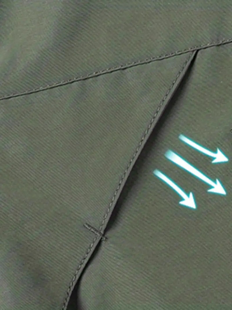 Hooded Bomber Jacket for Men