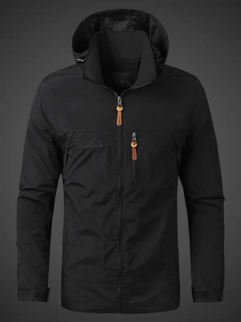 Hooded Bomber Jacket for Men