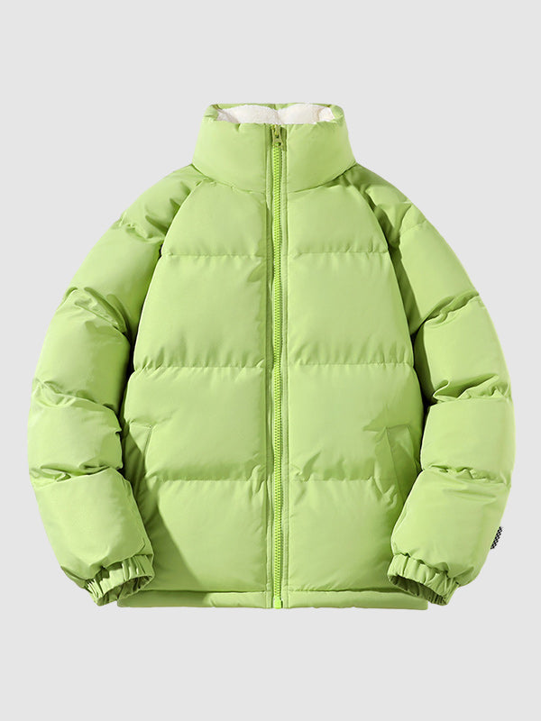 Fleece Lined Puffer Jacket for Men