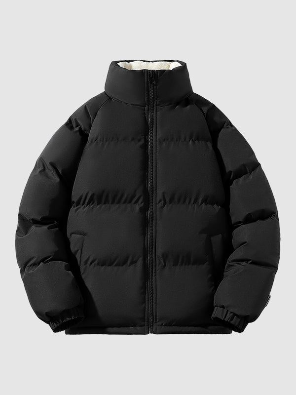 Fleece Lined Puffer Jacket for Men