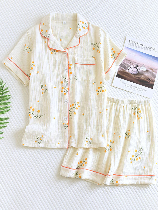 Cotton Pajama Set for Women
