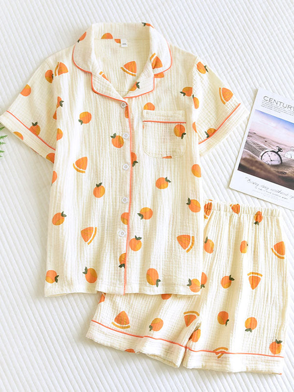 Cotton Pajama Set for Women