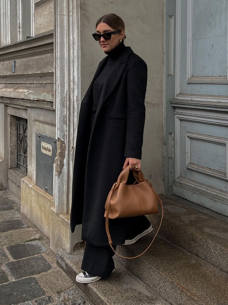 Zip Shoulder Bag for Women
