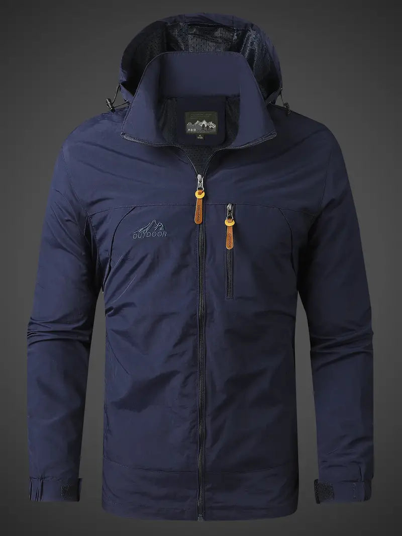 Hooded Bomber Jacket for Men