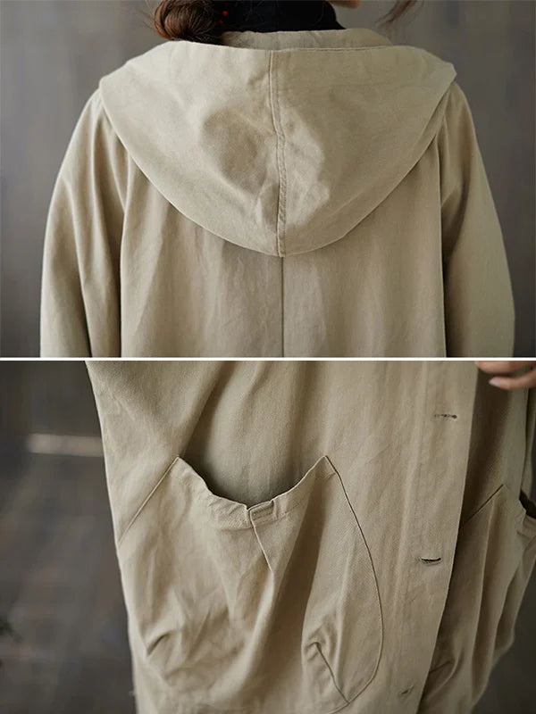 Long Trench Coat for Women