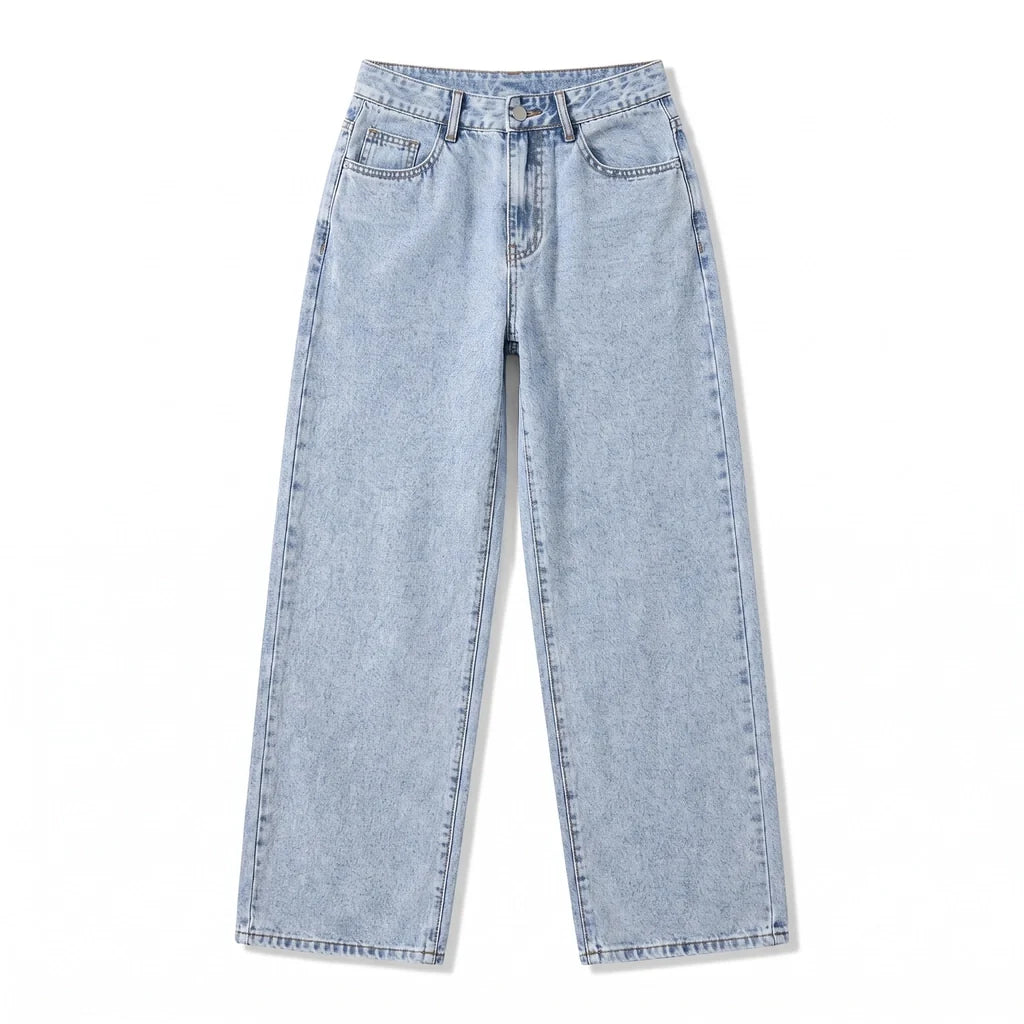 Classic Straight Leg Jeans for Women