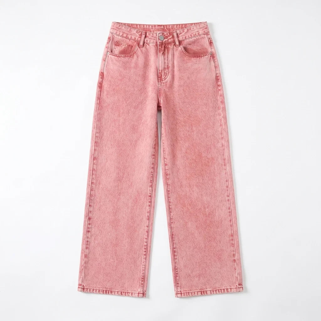 Classic Straight Leg Jeans for Women
