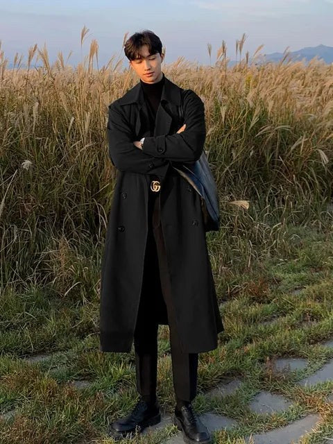 Autumn Trench Coat for Men