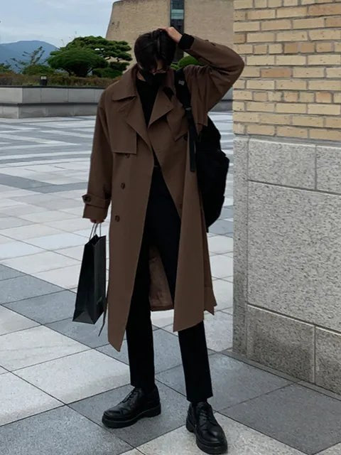 Autumn Trench Coat for Men