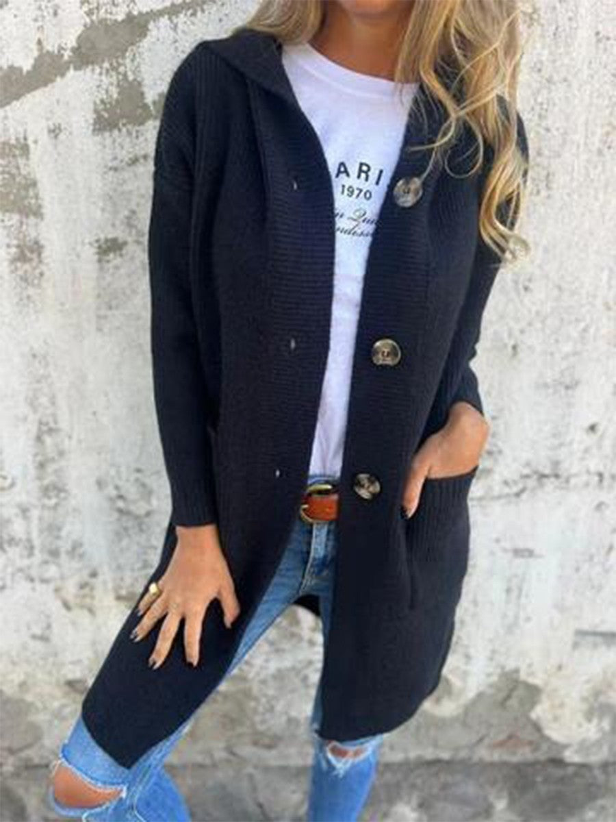 Duster Hooded Cardigan for Women