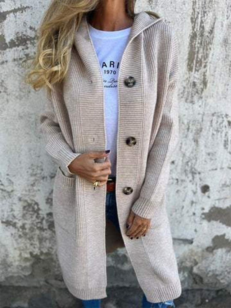 Duster Hooded Cardigan for Women