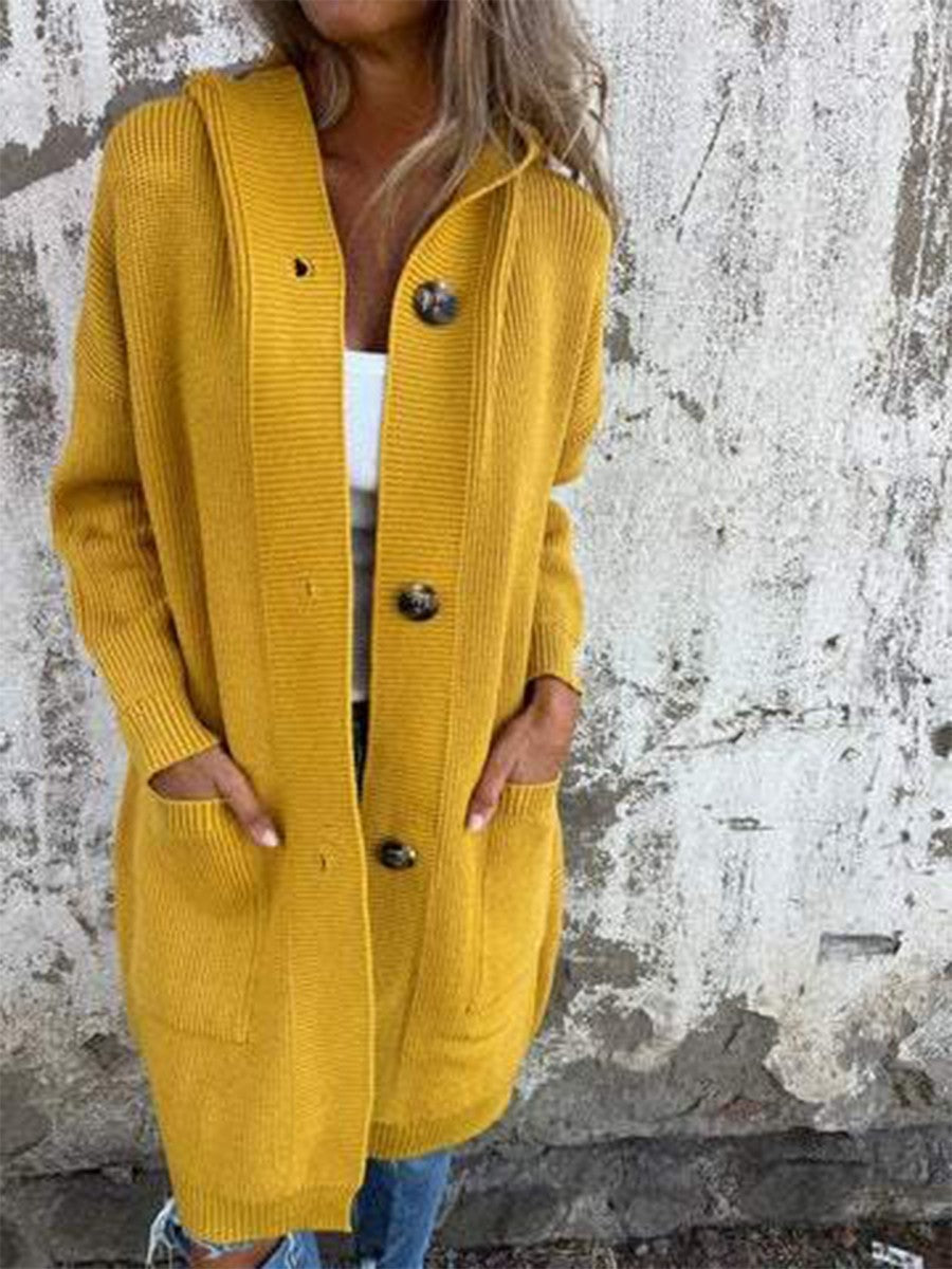 Duster Hooded Cardigan for Women
