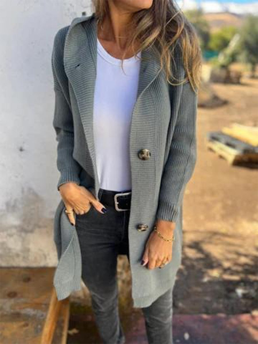 Duster Hooded Cardigan for Women