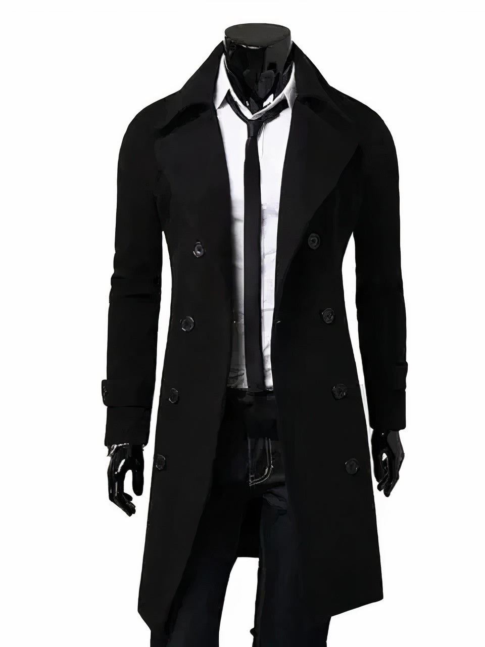 British Style Trench Coat for Men