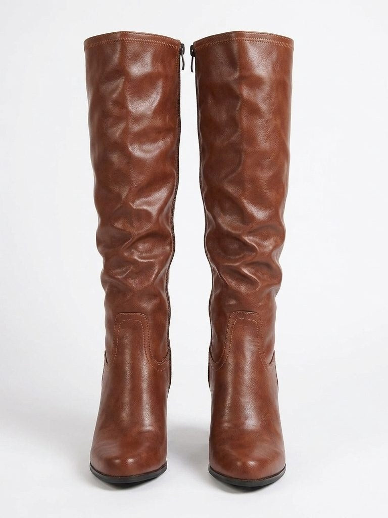 Brown Knee High Boots for Women