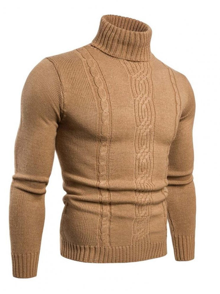 Cable Knit Sweater for Men