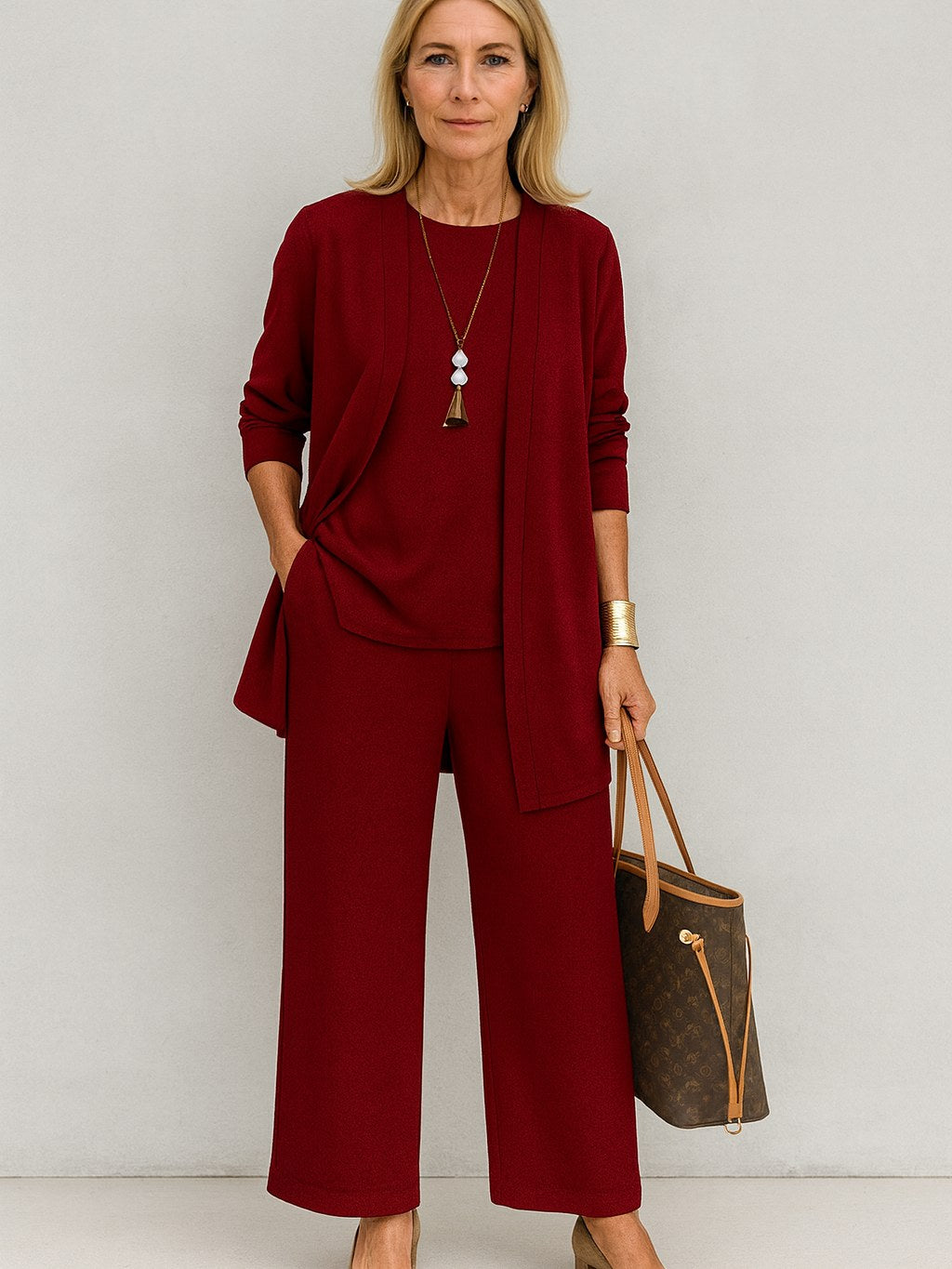 Chic Three Piece Set for Women