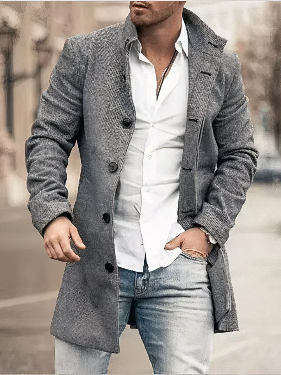 Chic Trench Coat for Men