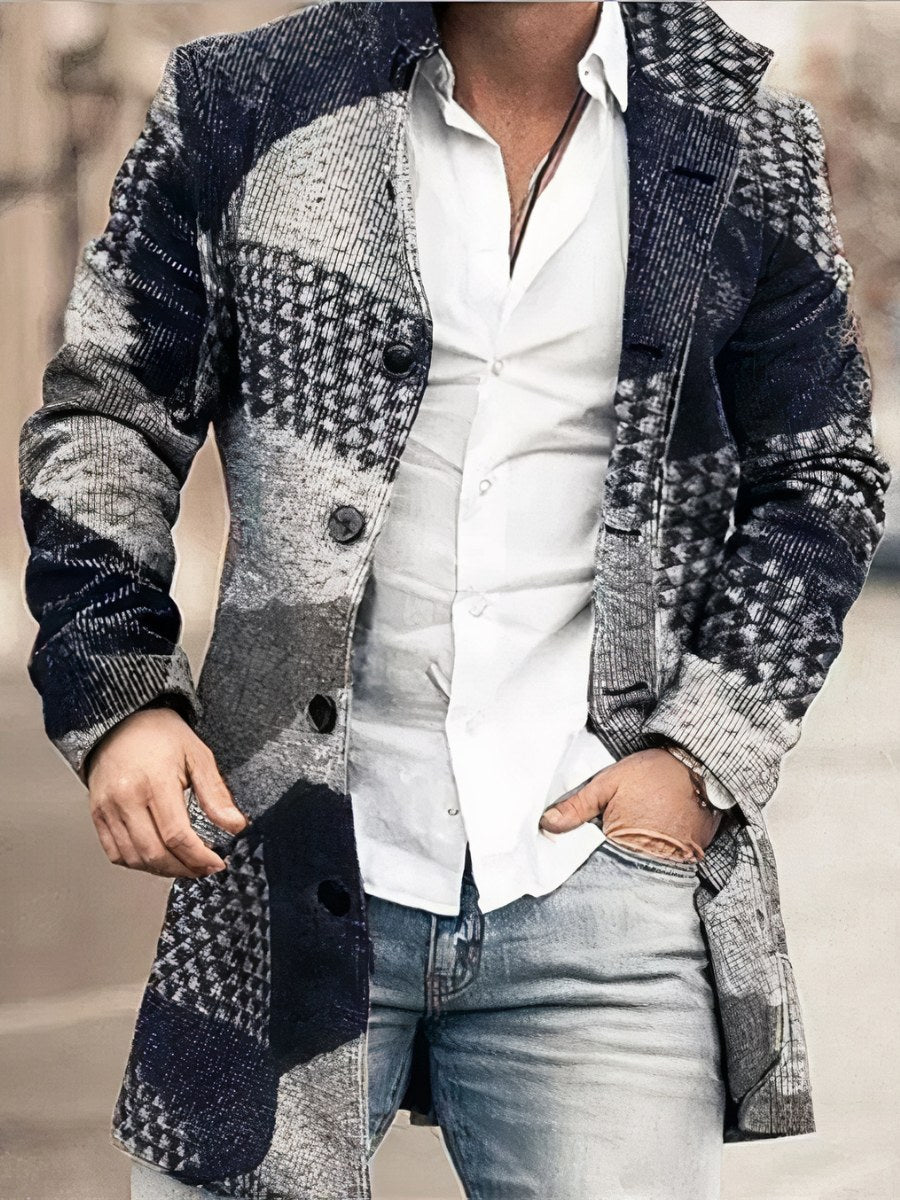 Chic Trench Coat for Men