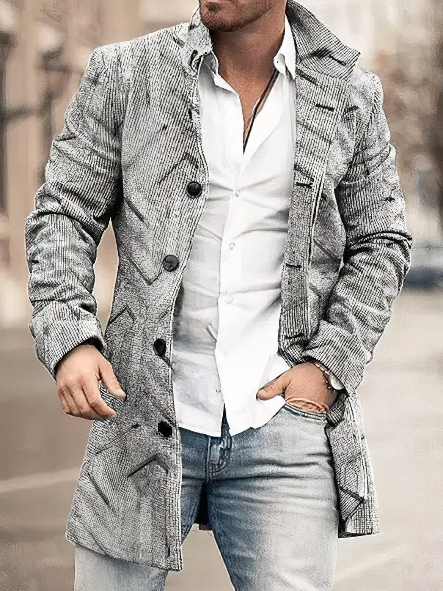 Chic Trench Coat for Men