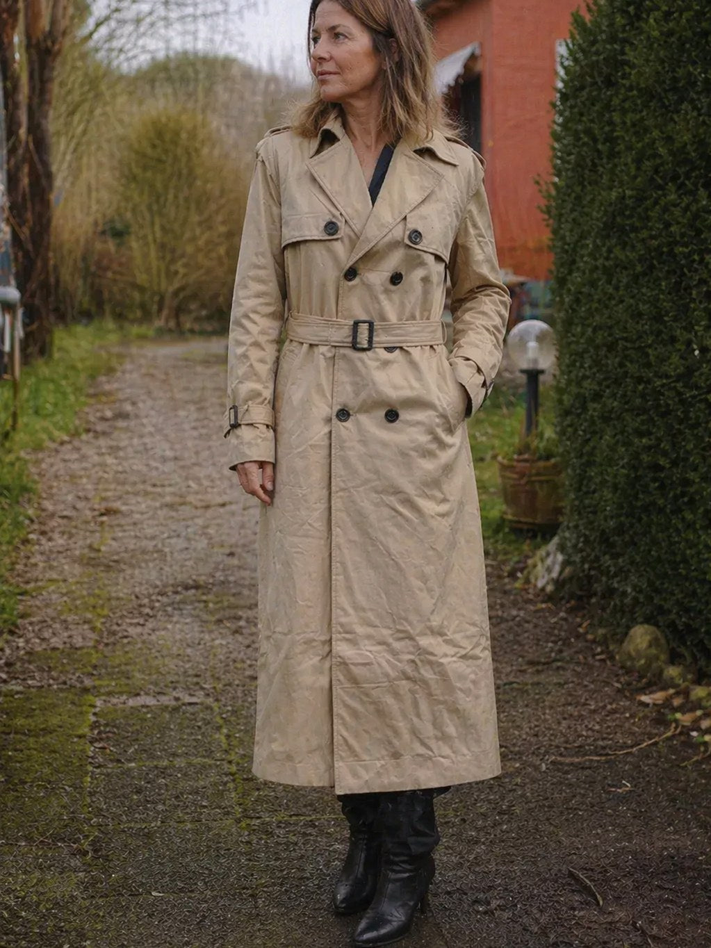 Classic Trench Coat for Men