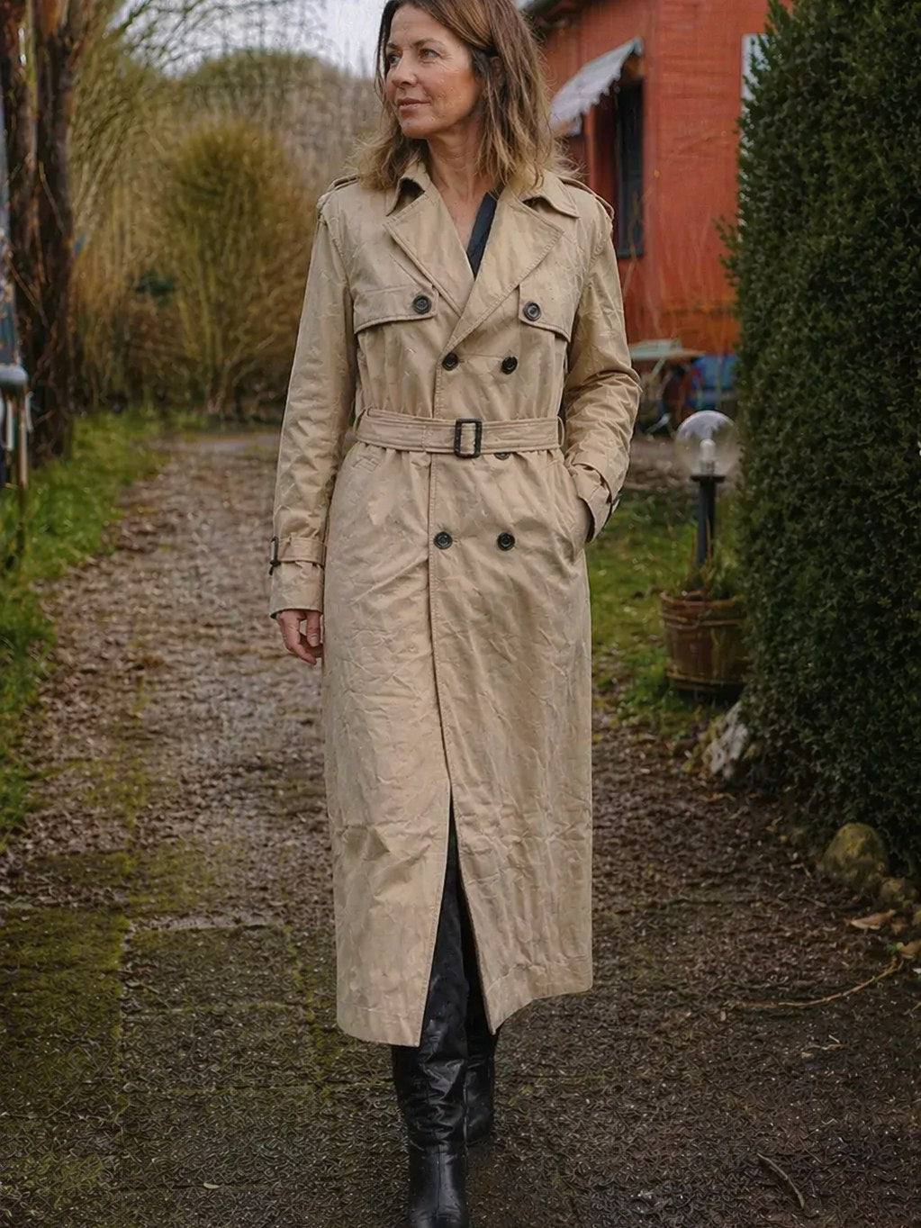 Classic Trench Coat for Men