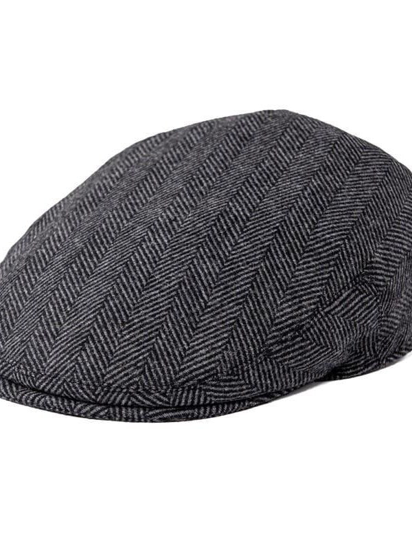 Classic Wool Flat Cap for Men