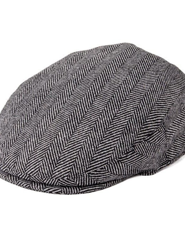 Classic Wool Flat Cap for Men
