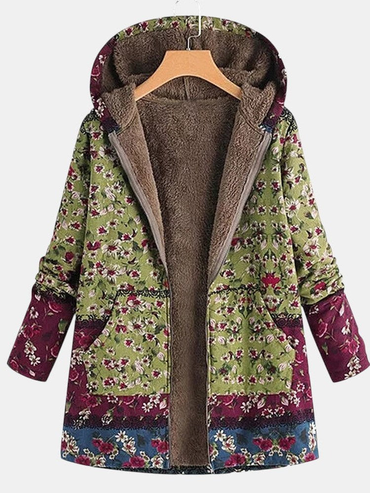 Cottagecore Sherpa Coat for Women