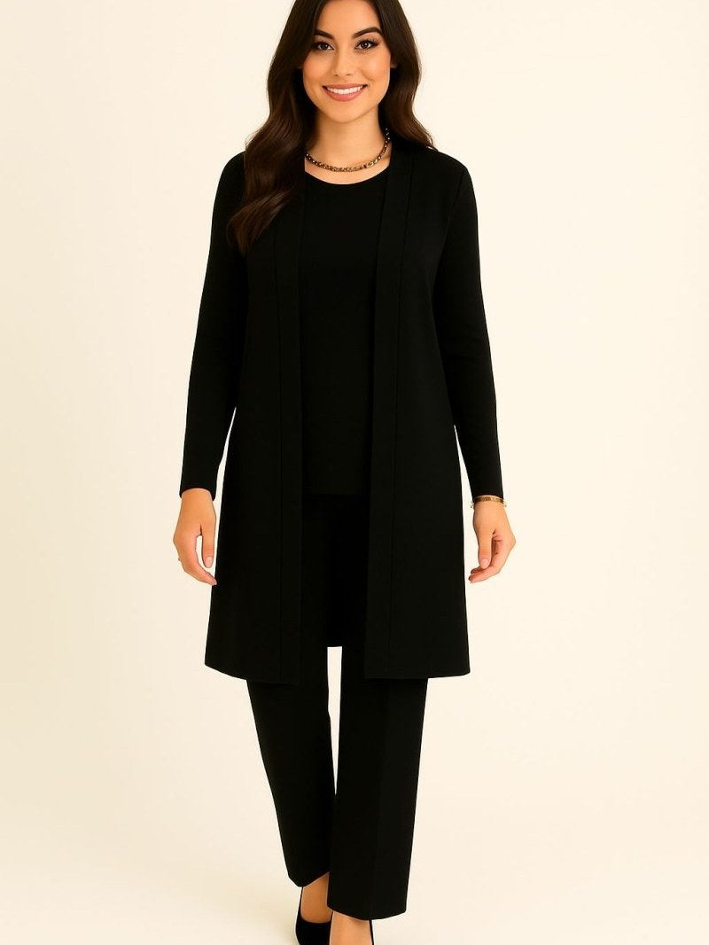 Crew Neck Knit Set for Women