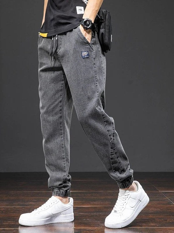 Denim Jogger Sweatpants for Men