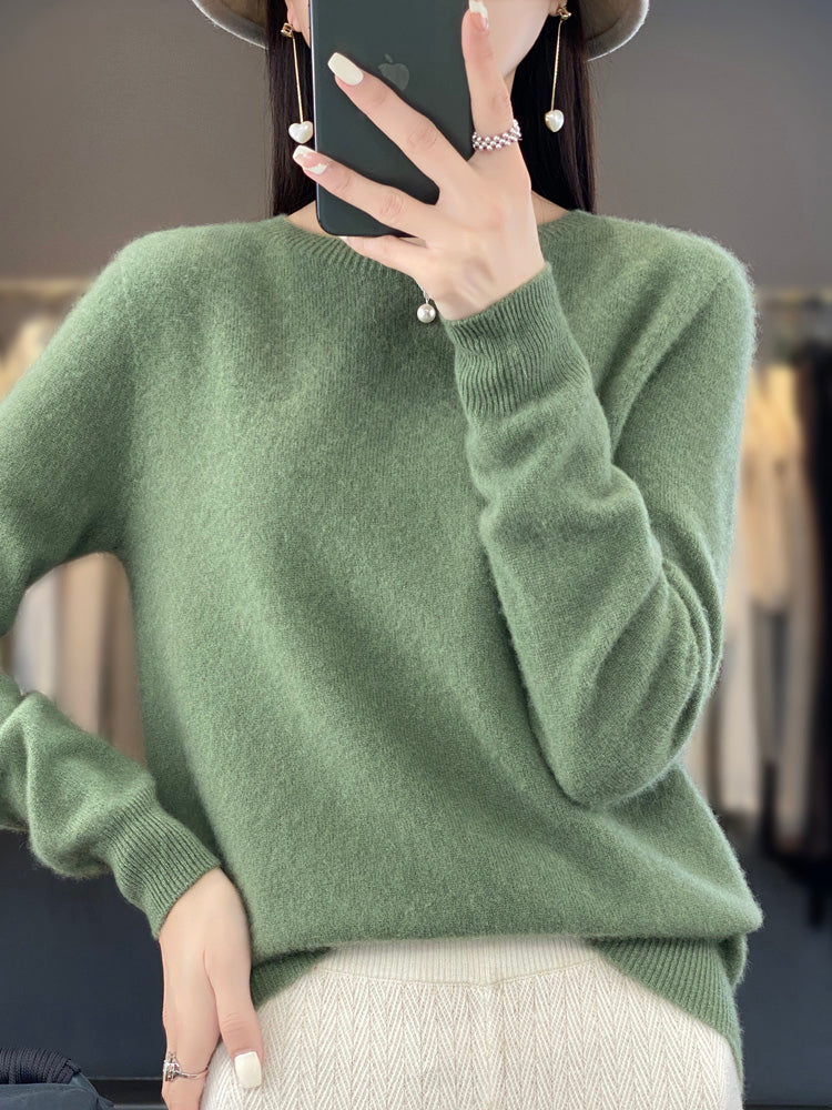 Cotton Knit Sweater for Women
