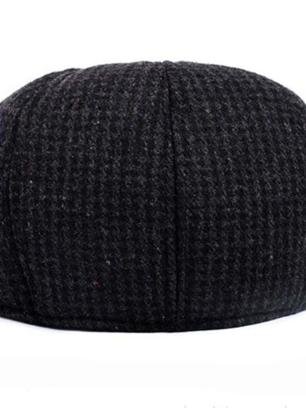 Earflap Flat Cap for Men