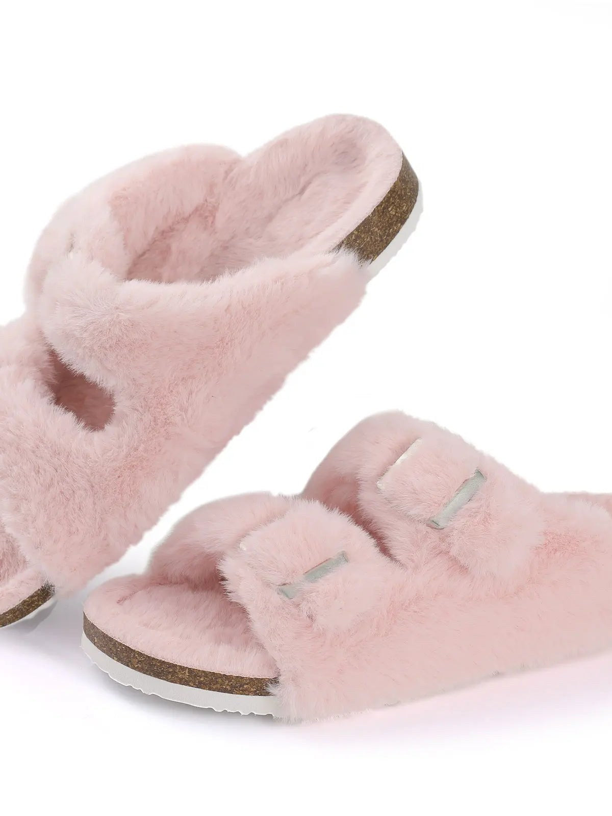 Faux Fur Slippers for Women