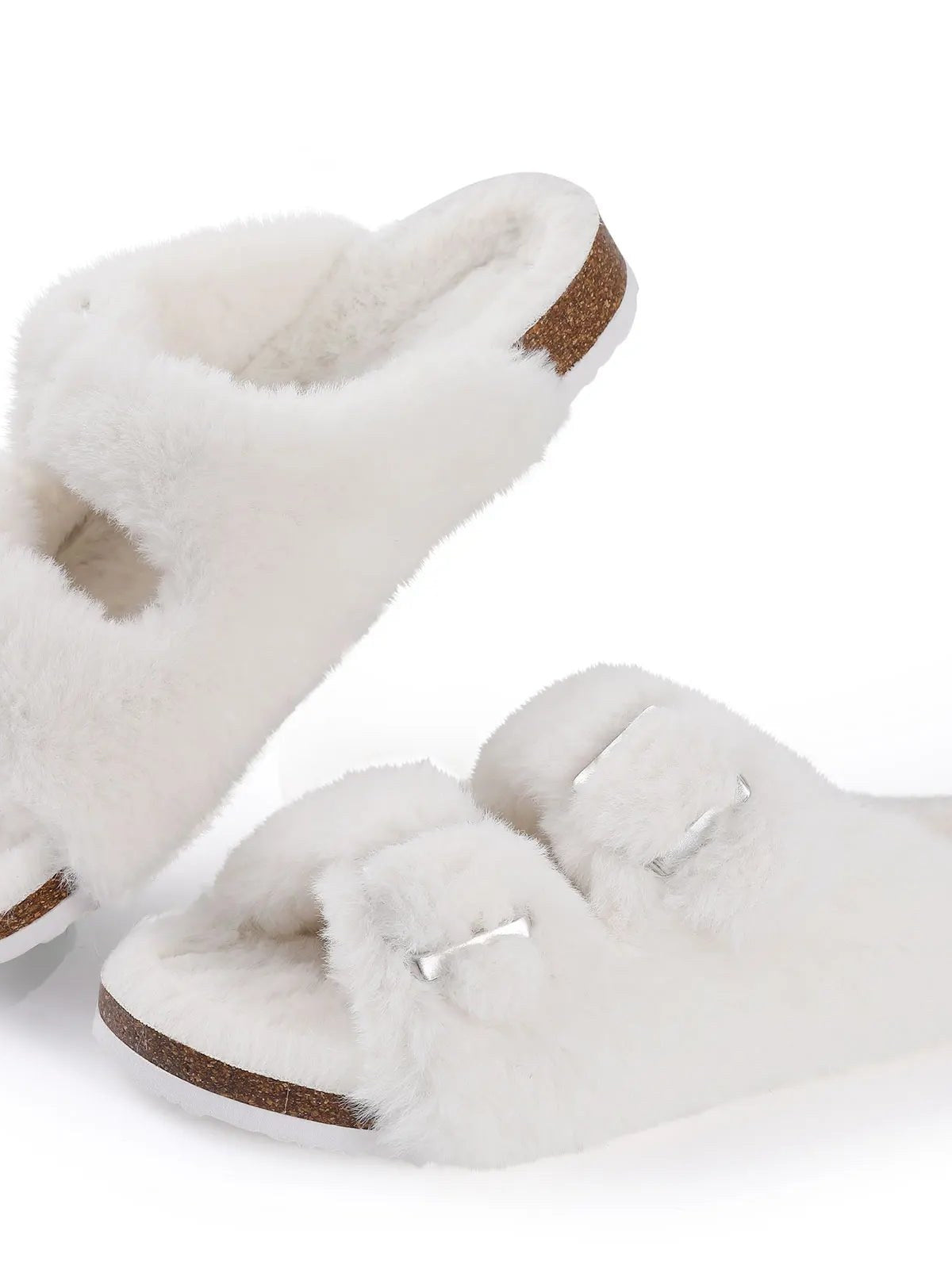 Faux Fur Slippers for Women