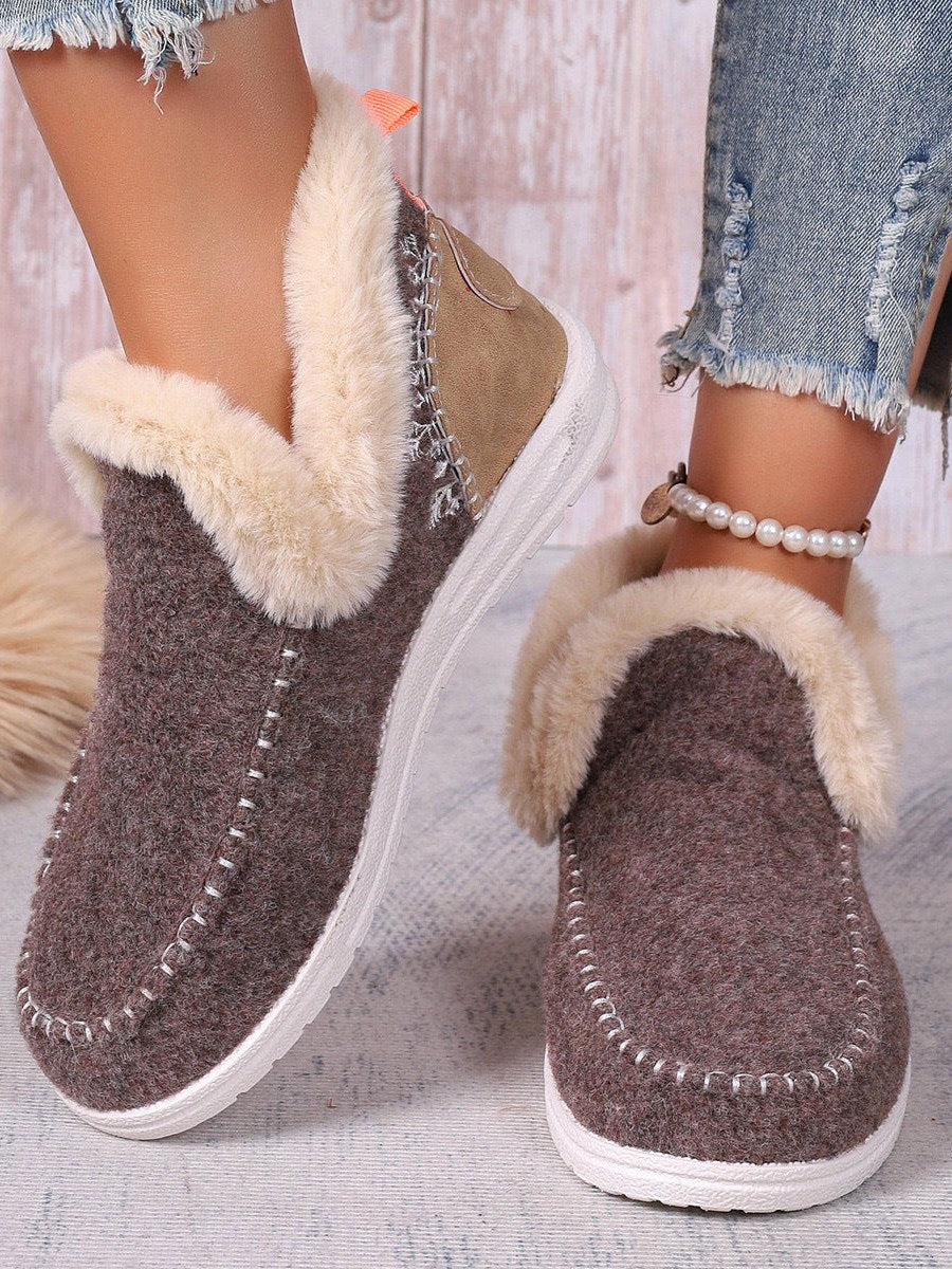 Fleece Lined Slippers for Women