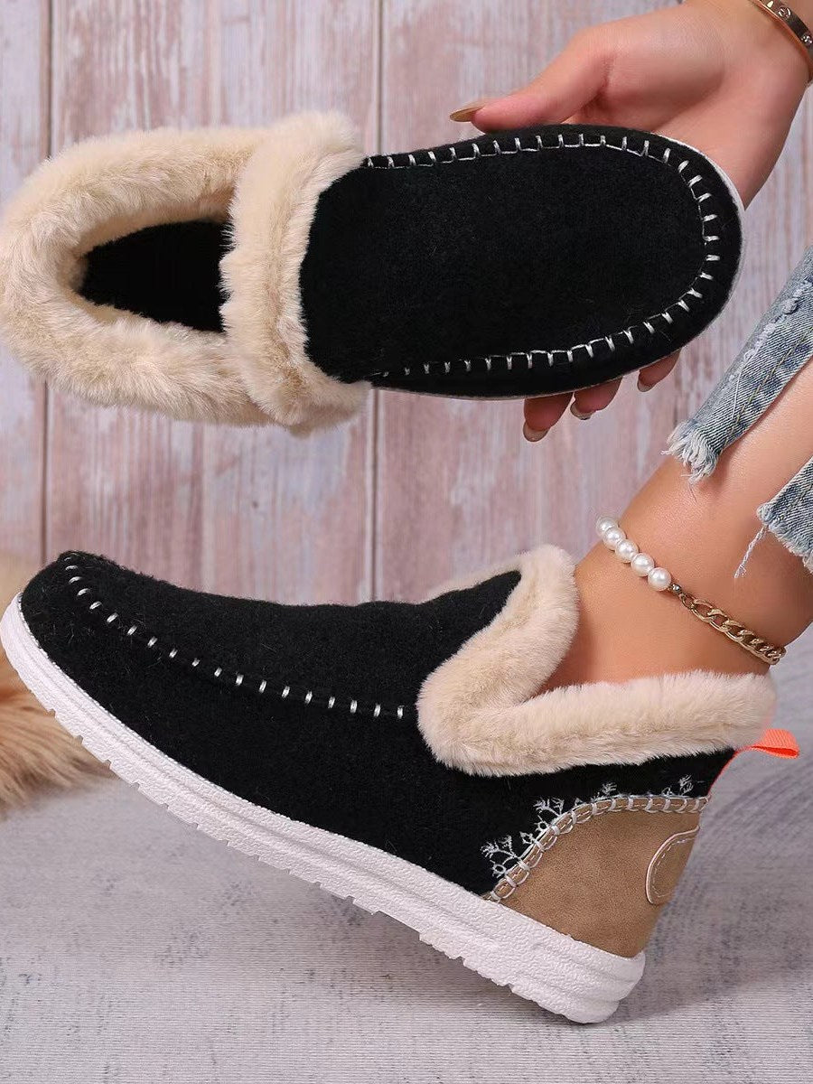 Fleece Lined Slippers for Women