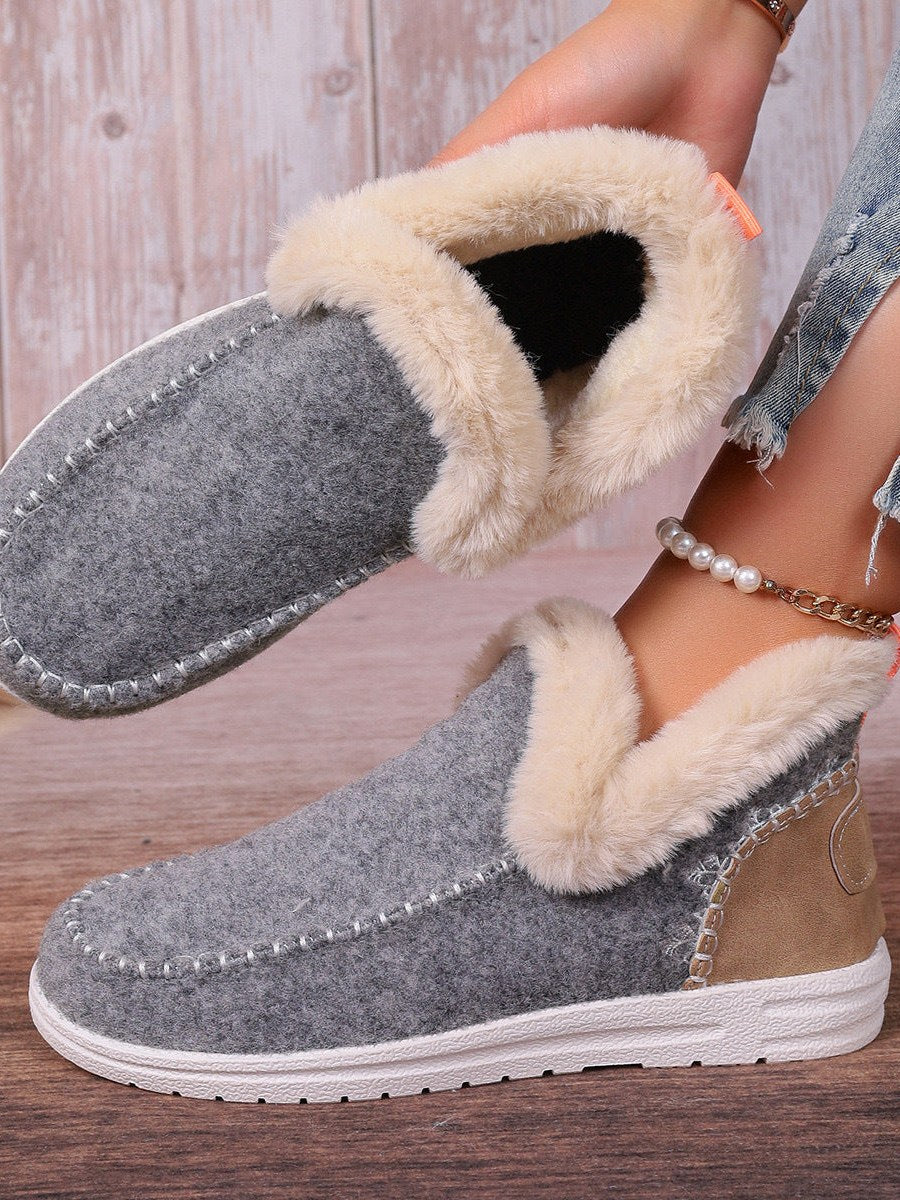 Fleece Lined Slippers for Women