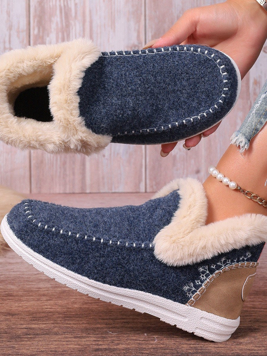 Fleece Lined Slippers for Women