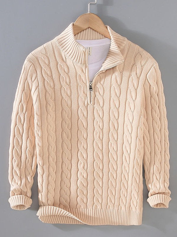 Half Zip Sweater for Men