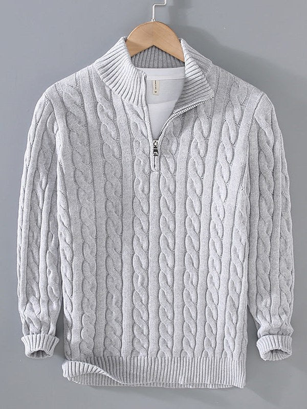 Half Zip Sweater for Men