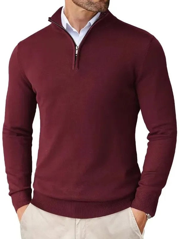 Half Zip Sweater for Men